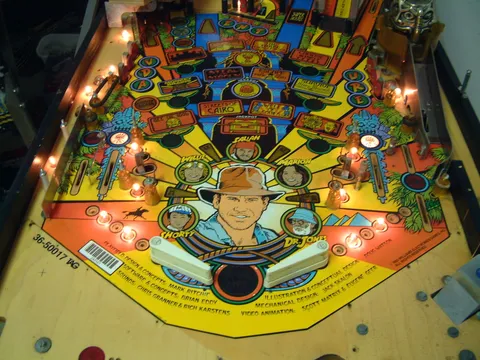 Lower Playfield - Plastics Removed