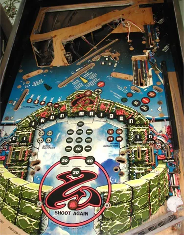 Stripped Playfield