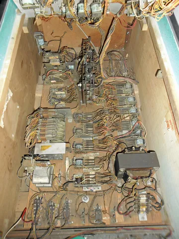 Early Production Inside Cabinet*