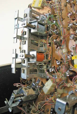 Under Playfield - Drop Target Reset Coils