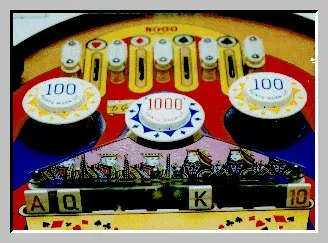 Upper playfield