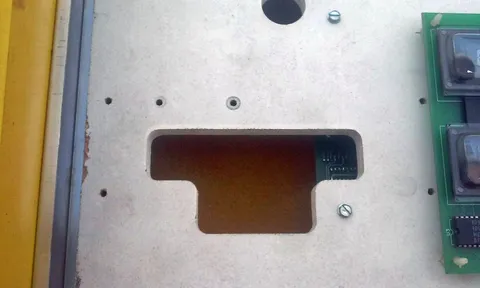 Test Game - Backbox Insert - Detail*