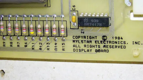 Test Game - Hand-built Alphanumeric Display - Detail