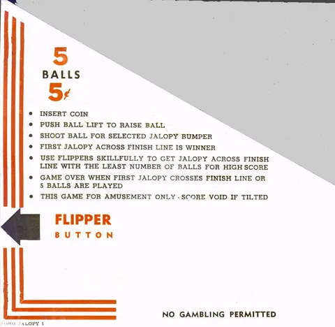 Instruction Card