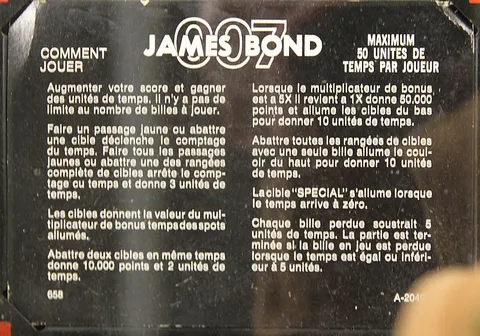 French Instruction Card