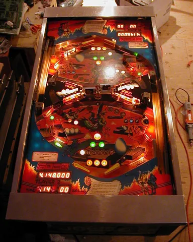 Early Production - Player 2 Playfield*