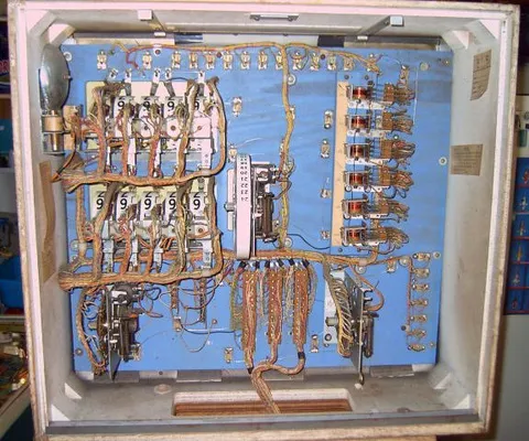 Inside Early Production Backbox*