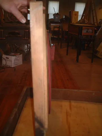 Concave Baffle Board - Side View*