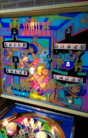 Illuminated Backglass - Same Player Shoots Again