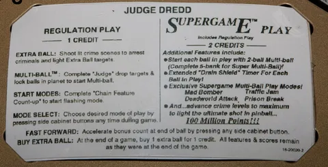 Instruction Card