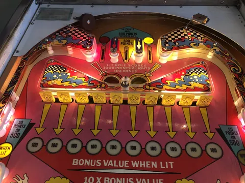 Illuminated Upper Playfield