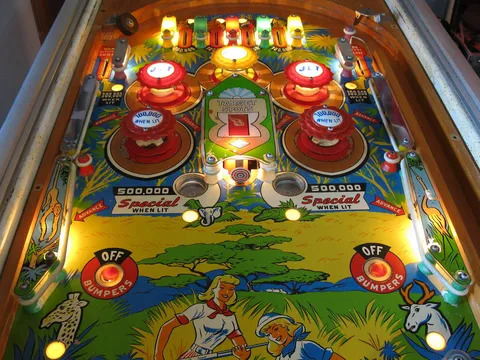 Illuminated Upper Playfield