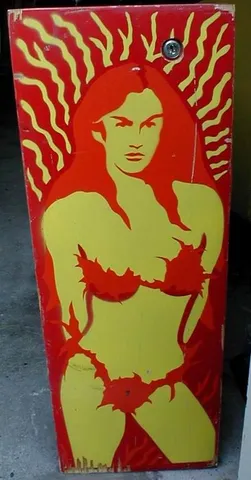 Early Production Red Backbox*
