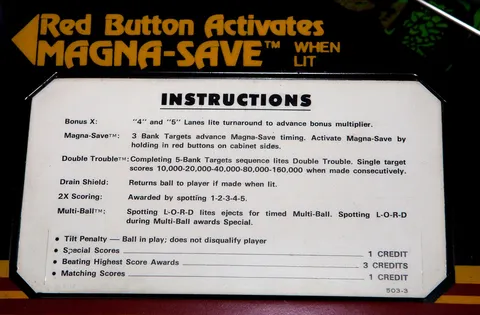 Instruction Card