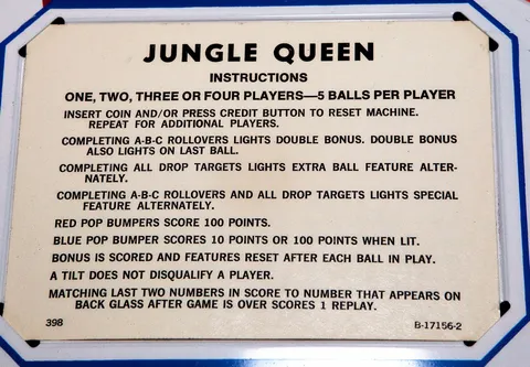 Instruction Card