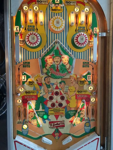 Sample Game - Illuminated Playfield*