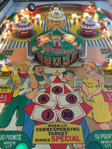 Sample Game - Illuminated Playfield*