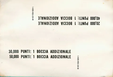 Italian Score Cards*