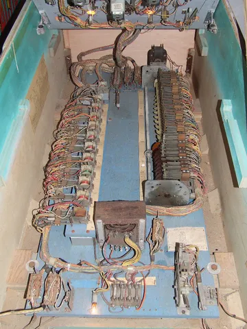 Inside Early Production Cabinet*