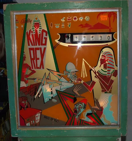 Early Production Backglass*