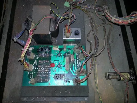 Early Production Inside Cabinet*