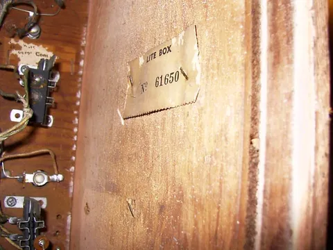 Serial Number in Backbox*
