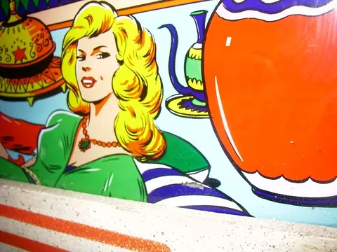 Backglass - Detail