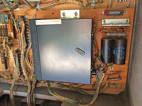 Inside Backbox - 8-Track Tape Player
