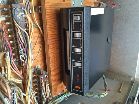 Inside Backbox - 8-Track Tape Player