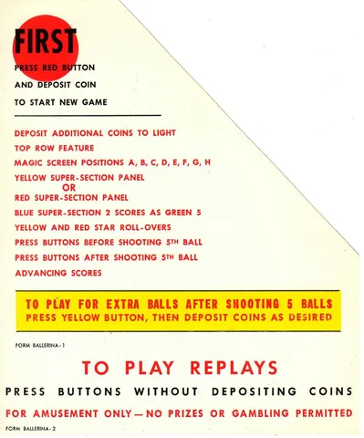 Instruction Card