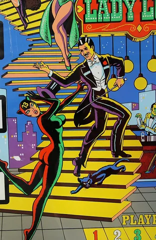 Backglass - Detail