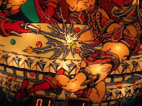 Illuminated Backglass - Detail