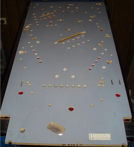 Bare Playfield - Underside