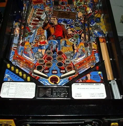 Lower playfield