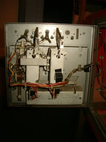 Inside Coin Door