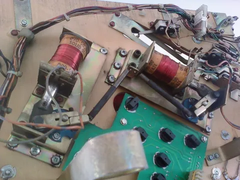 Under Playfield - Flipper Coils
