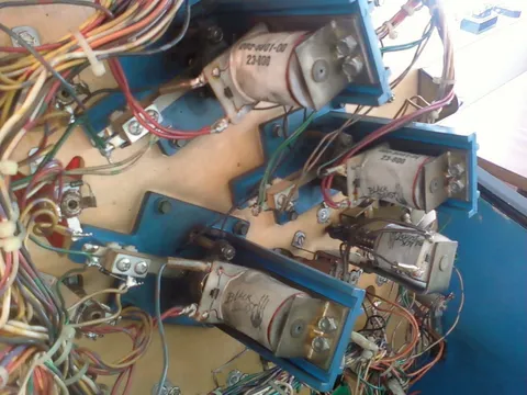 Under Playfield - Pop Bumpers