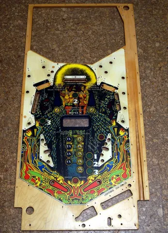 Blank Lower Playfield