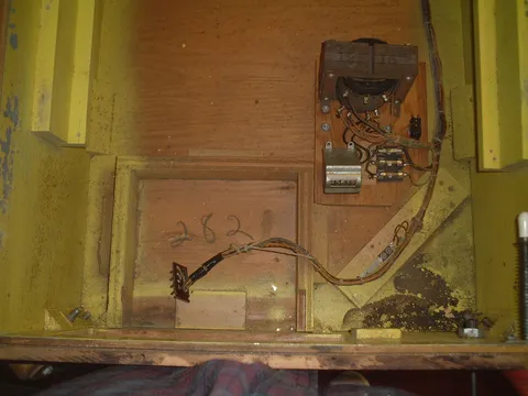 Inside Cabinet - Cash Box Removed