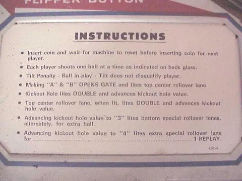 Instruction Card