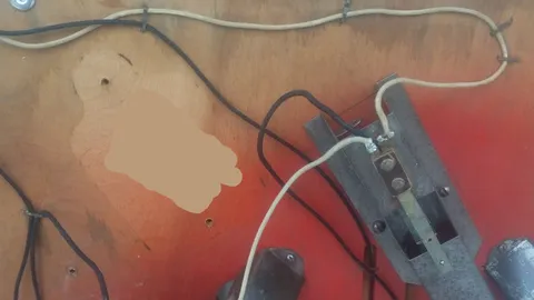 Under Playfield - Outline of Previous Buzzer*
