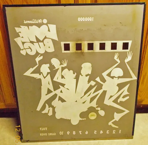 Early Production Backglass - Reverse*