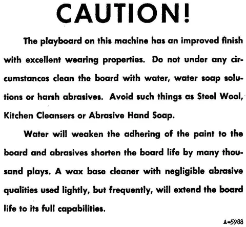 Playfield Maintenance Advice