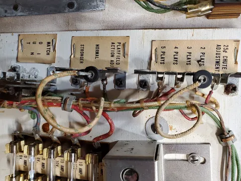 Inside Cabinet - Operator Adjustments