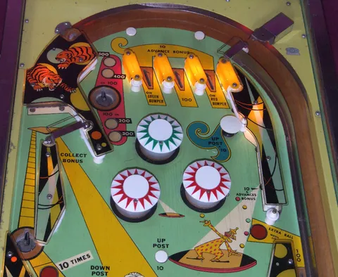 Illuminated Upper Playfield