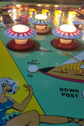 Illuminated Pop Bumpers