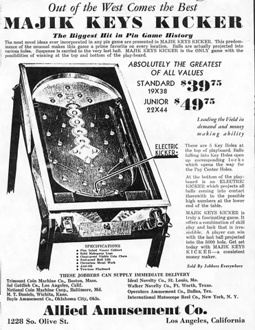 Coin Machine Journal Ad