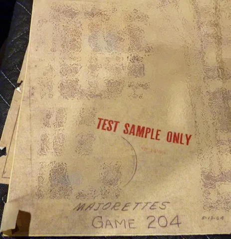 Sample Game - Schematic Date*