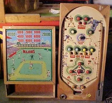 Backbox and Playfield
