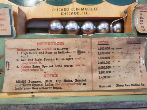Instruction and Score Card